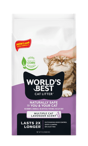 Worlds Best Cat Litter Lavender Multi