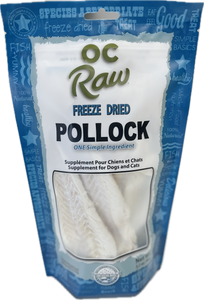 OC Raw Dog Freeze Dried Pollock 3.2oz