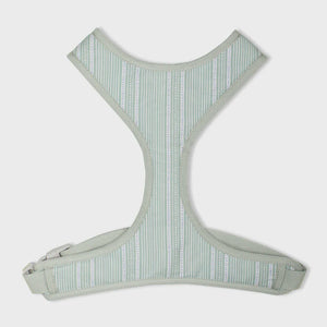 Petshop Block Stripe Dusty Sage Dog Harness