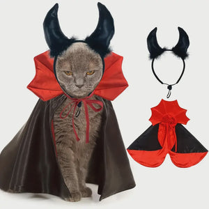 Little Devil 2 Pack Costume with Horn Headband