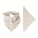 Chic Floral Pet Bandana