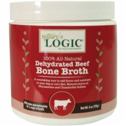 Nature's Logic Dog Dehydrated Beef Bone Broth 6oz