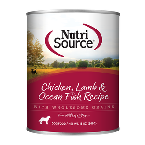 NutriSource Chicken Lamb Fish 13oz