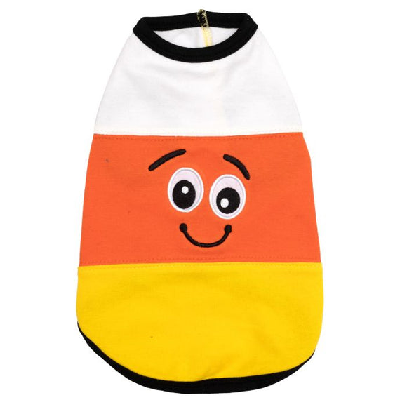 The Worthy Dog Candy Corn Tee