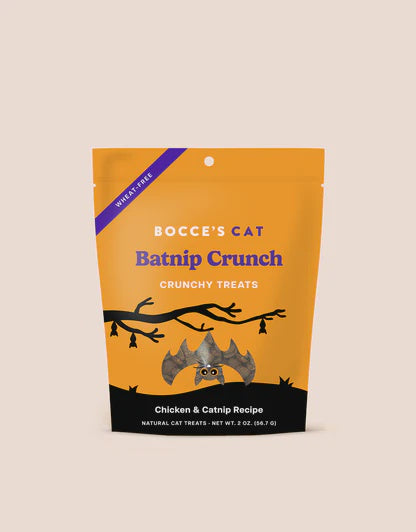 Bocce's Crunchy Batnip Treats Cat 2oz