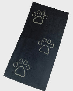 Dirty Dog Doormat Runner Black