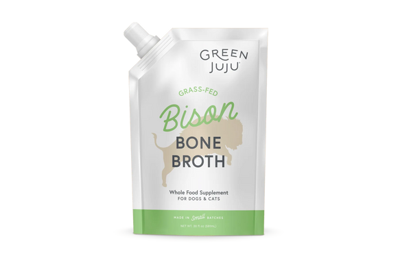 Green Juju Bone Broth Bison 20oz