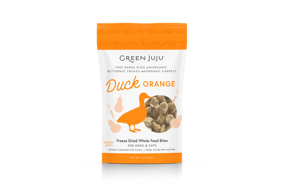 Green Juju Freeze Dried Duck Orange