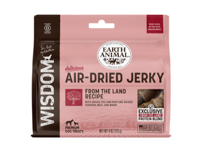 Earth Animal Wisdom Air Dried Jerky Land 4oz