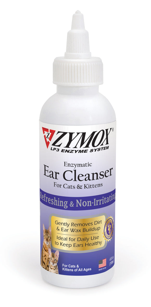 Zymox Ear Cleanser Cat 4oz