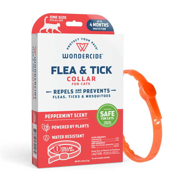 Wondercide Cat Flea and Tick Collar Peppermint