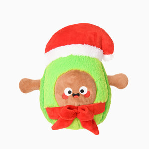 Hug Smart Happy Woofmas Santa Avocado