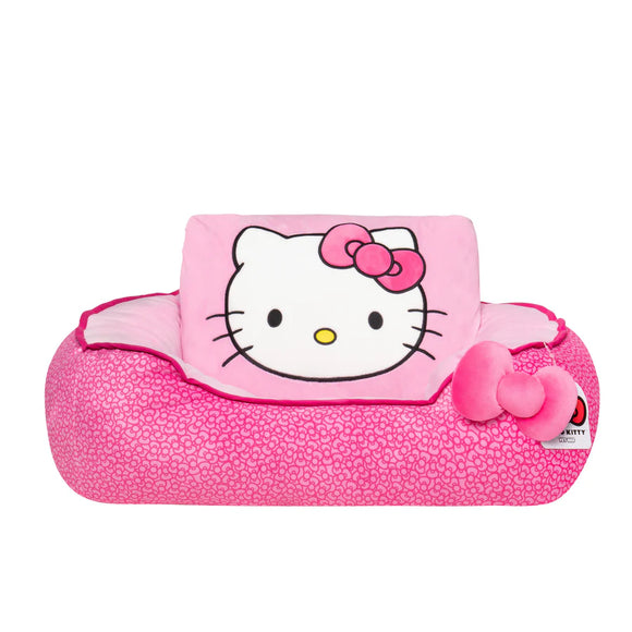 Hello Kitty and Friends Pink Bolster Pet Bed