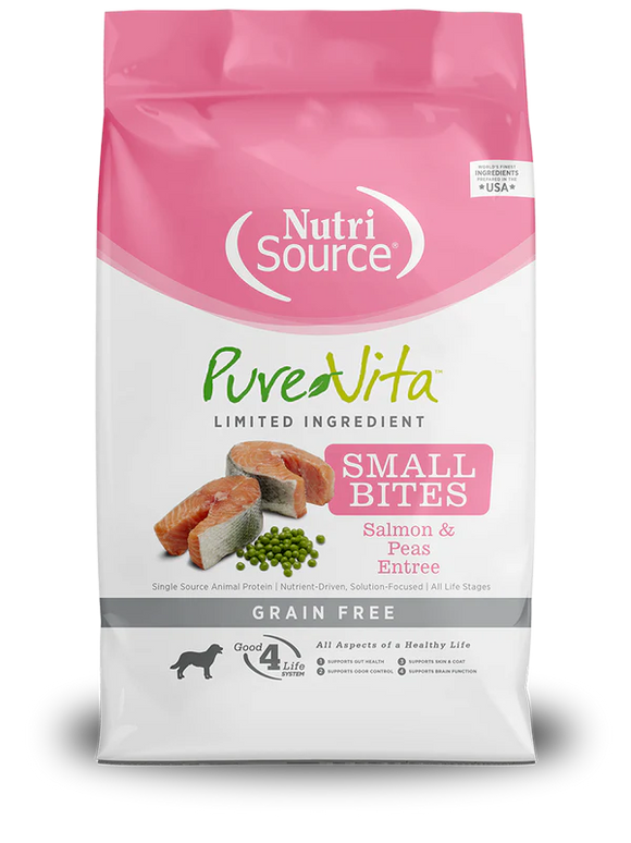 PureVita GF Salmon Pea Dog Small Bites