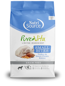 PureVita GF Turkey Sweet Potato Dog Small Bites