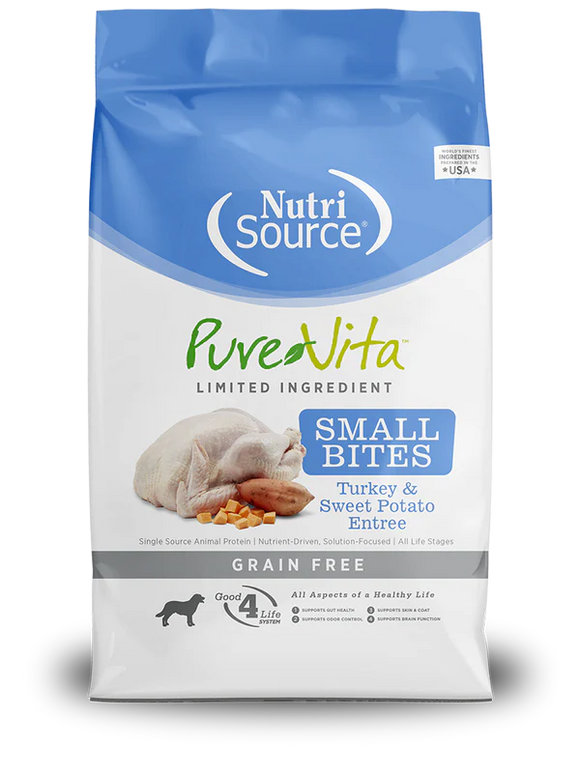 PureVita GF Turkey Sweet Potato Dog Small Bites