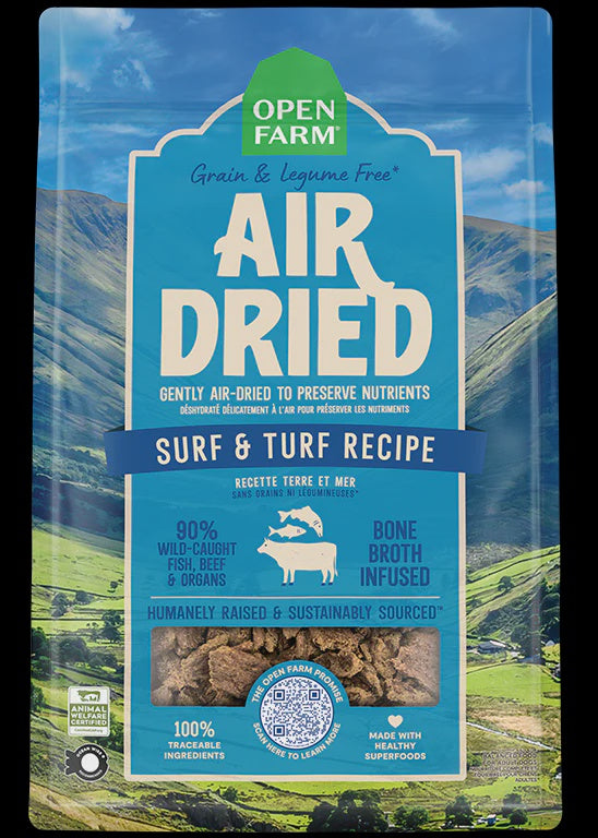 Open Farm Dog Air Dried Surf & Turf