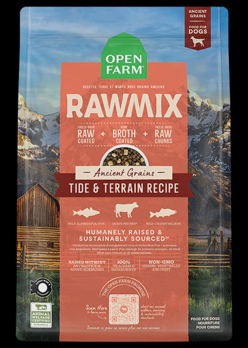 Open Farm Dog RawMix Ancient Tide Terrain