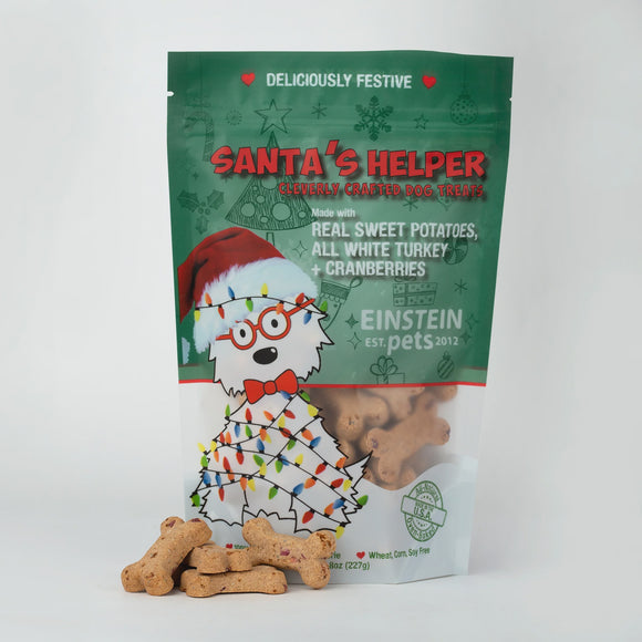 Einstein Pets Santa's Helper Treats 7oz