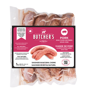 The Butcher's Pup Frozen Pork Sausages