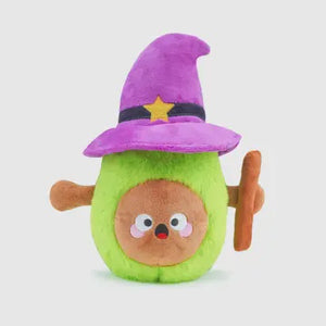 Hug Smart Howloween Night Witch Avocado Dog Toy