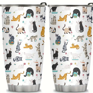 Playful Kitty Tumbler 20oz