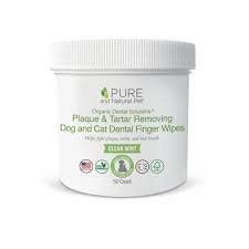 Pure Organic Plaque & Tartar Removing Wipes 50ct