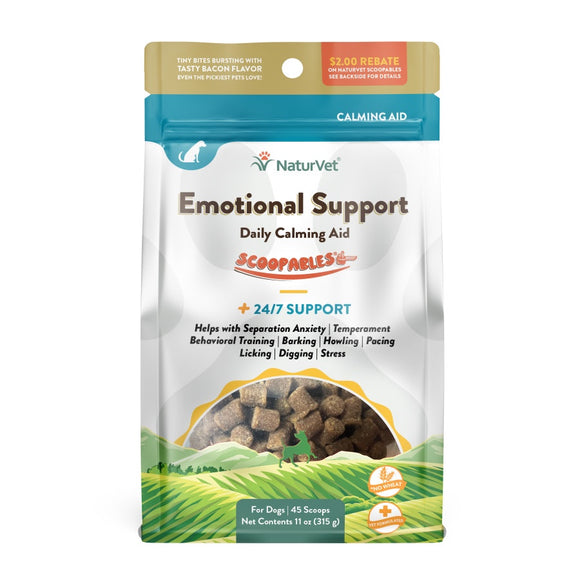 Naturvet Scoopables Emotional Support Daily Calming Aid For Dogs 11oz