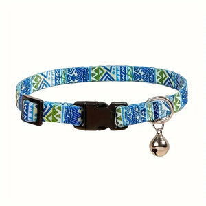 Adjustable Cat Collars With Bell Asst