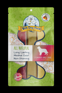 Yeti Yak Chew Strawberry Mango & Coconut Large Dog Treat 3pk