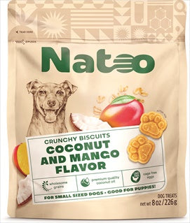 Natoo Coconut Mango Biscuit 8oz