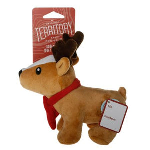 Original Territory Plush Squeaker Reindeer