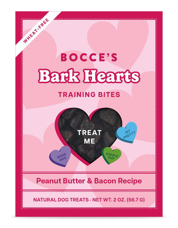 Bocce's Bark Hearts Training Bites 2oz