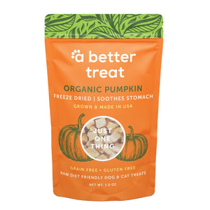 A Better Treat Just Pumpkin Freeze Dried Dog & Cat Treats