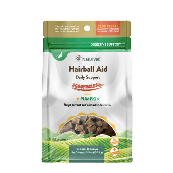 Naturvet Scoopables Hairball Aid For Cats 5.5oz