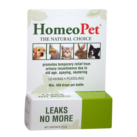 HomeoPet Leaks No More 15ml