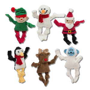 HuggleHounds Santa's Workshop Wee Huggles Assorted Dog Toy