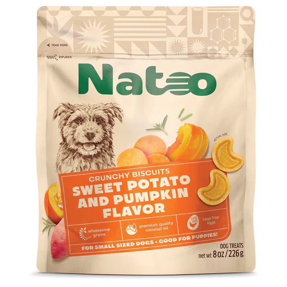 Natoo Sweet Potato Pumpkin Biscuit 8oz