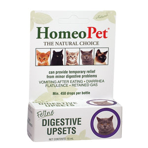 HomeoPet Feline Digestive Upsets Cat Drops