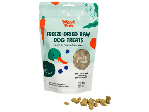 West Paw Freeze Dried Raw Treats Duck