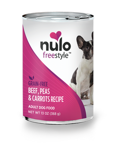 Nulo Freestyle Dog GF Beef Peas Carrots 13oz