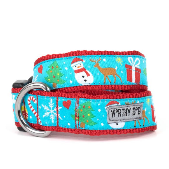 The Worthy Dog Winter Wonderland Collar