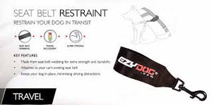 EzyDog Car Restraint Black