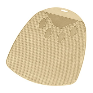 Petmate Litter Mat Ribbed Tan or Blue Asst