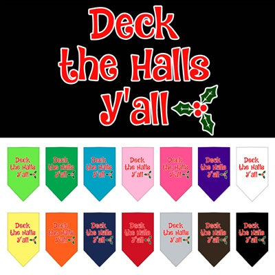 Mirage Bandana Deck The Halls Y'all