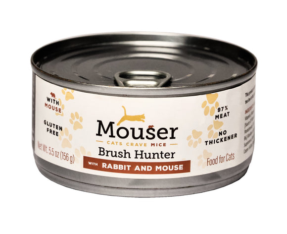 Mouser Brush Hunter Rabbit & Mouse 5.5oz