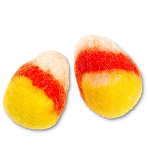 DDKC Halloween Candy Corn Cat Toy 2 Pack