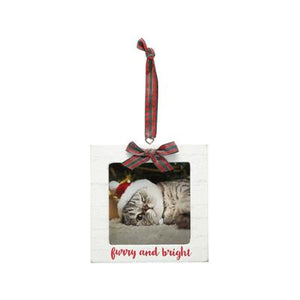 Pearhead Furry & Bright Photo Ornament