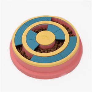 Zippy Paws Puzzler Feeder Bowl Wagging Wheel