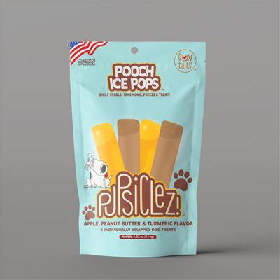 Pupsiclez Peanut Butter Apple Turmeric 6 Pack